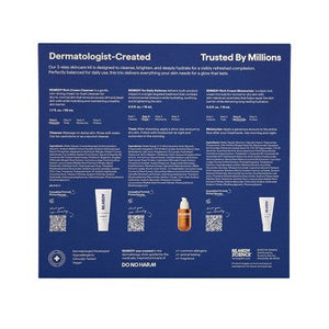Remedy Skin Brightening 3-Piece Skincare Kit Gentle Cleanser Vitamin C Serum 2.7oz - Missing Box