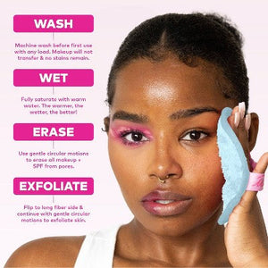 MakeUp Eraser Coastal Cowgirl Skincare Tool Set With Laundry Bag 7ct