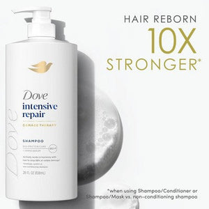 Dove Intensive Repair Hair Shampoo Pump with Glutamic Amino Serum 28 fl oz