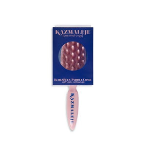 KAZMALEJE-Kurlsplus-Paddle-Hair-Comb-Pink-Hair-Combs