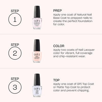 OPI Nail Lacquer Shrimp Cocktail 0.5 fl oz - New