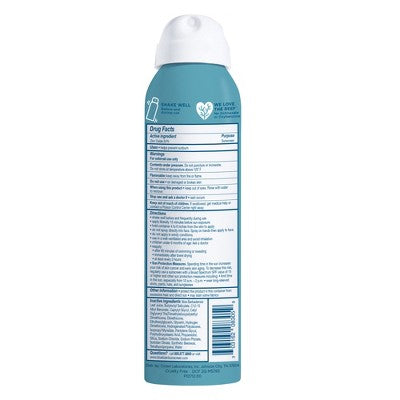 Blue Lizard Sensitive Mineral Sunscreen Spray SPF 50+ 5 oz - Imperfect Container