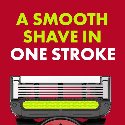 Gillette Labs NFL Chiefs Edition Shaving Razor with 4 Refills and Magnetic Stand