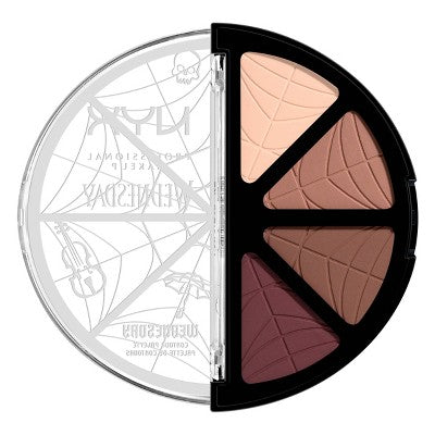 NYX Professional Makeup Wednesday Stained Glass Contour Palette 2.88oz - Imperfect Container