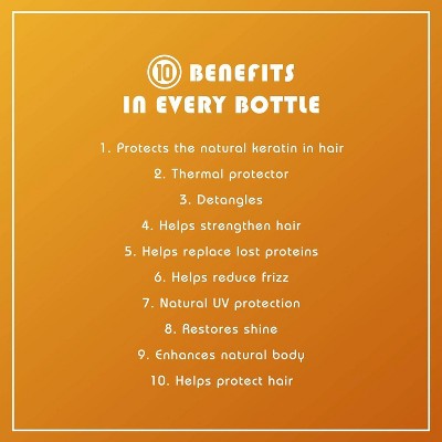It's a 10 Miracle Leave-In Conditioner + Keratin 10 fl oz