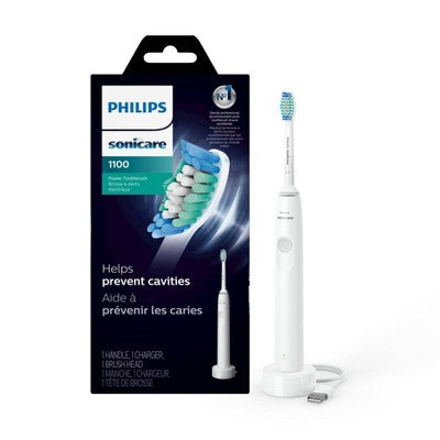 Philips Sonicare 1100 Rechargeable Electric Toothbrush White