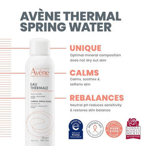 Avene Thermal Spring Water Facial Mist Spray 5 fl oz - New