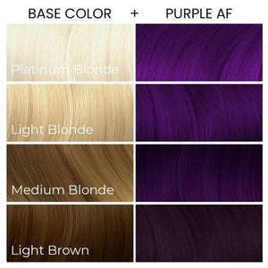 Arctic Fox Semi-Permanent Hair Color Dye Purple 4 fl oz - Imperfect Container