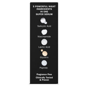 Olay Super Face Night Serum with Vitamin C 1 fl oz - Imperfect Box