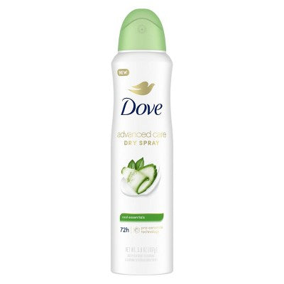 Dove Advanced Care Cool Essentials 72-Hour Women's Antiperspirant & Deodorant Dry Spray