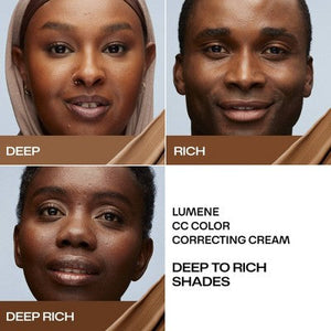 Lumene CC Color Correcting Cream 9 Deep Rich 1 fl oz