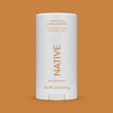 Native Solid Deodorant Vanilla & Sandalwood 2.65oz - Imperfect Container