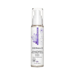 derma e Advanced Peptides & Collagen Serum 2 fl oz - New