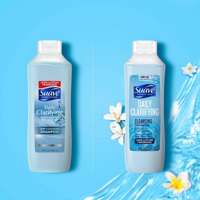 Suave Daily Clarifying Fresh Cleansing Shampoo 22.5 fl oz