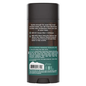 Every Man Jack All Over Solid Deodorant Coastal Surf 2.6oz - Imperfect Container