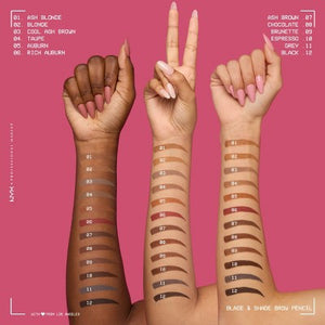 NYX Professional Makeup Brow Blade & Shade Nano Mechanical Brow Pencil Brunette 0.002oz - Missing Box