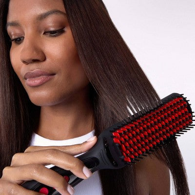 Revlon SmoothStay XL Heated Straightening Brush - Imperfect Box