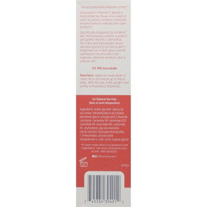 Vanicream Vitamin C Face Serum with Ceramides for Sensitive Skin 1.2 fl oz - Missing Box