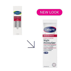 Cetaphil Redness Relieving Night Face Moisturizer 1.7 fl oz - Missing Lid