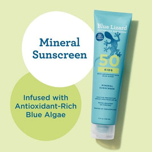 Blue Lizard Kids Mineral-Based Sunscreen Lotion SPF 50 5 fl oz