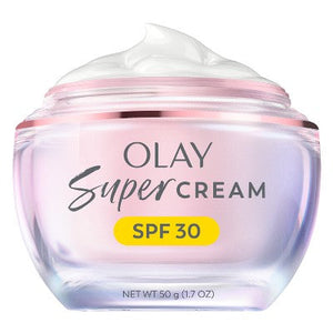 Olay Super Cream Face Moisturizer with Sunscreen SPF 30 1.7oz - Missing Box