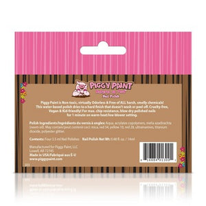 Piggy Paint Nail Polish Set 0.48 fl oz Natural as Mud 4pk - Imperfect Box