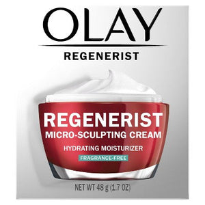 Olay Regenerist Face Moisturizer Micro-Sculpting Cream Fragrance Free 1.7oz - Missing Box