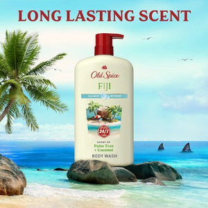 Old Spice Men's Body Wash Fresh Tropical Scent 30 fl oz - Imperfect Container