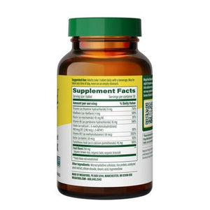 MegaFood Balanced B Complex Vitamins, Vitamin B6, Vitamin B12 & Biotin, Vegan Tablets 30ct - New