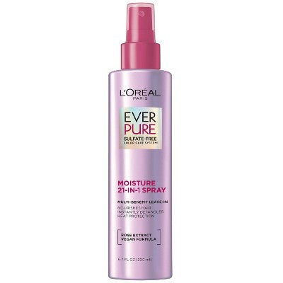 L'Oreal-Paris-EverPure-21-in-1-Leave-In-Conditioner-Spray-6.8-fl-oz-Conditioners