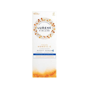 Lumene Valo Glow Renew Night Serum with Vitamin C 1 fl oz - New