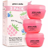 Grace-&-Stella-Nourishing-Berry-Lip-Mask-0.7oz/3ct-New-Lip-Balms