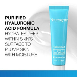 Neutrogena Hydro Boost Under Eye Gel Cream with Hyaluronic Acid 0.5 fl oz - Imperfect Box