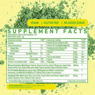 8Greens Super Greens Powder 175g