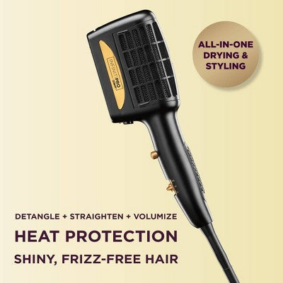 Conair 3 in 1 Styling Hair Dryer Gold 1875 Watts Imperfect Box