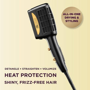 Conair 3 in 1 Styling Hair Dryer Gold 1875 Watts Imperfect Box