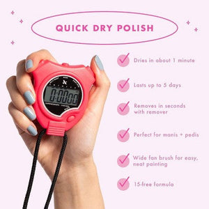 Olive & June Quick Dry Top Coat Nail Polish Fairy 0.92 fl oz