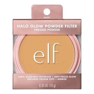e.l.f. Halo Glow Powder Filter Foundation Medium Neutral 0.35oz - Imperfect Box