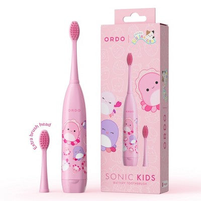 ORDO-Sonic-Kids-Battery-Toothbrush-Squishmallows-Auggie-Pink-Imperfect-Box-Electric-Toothbrushes