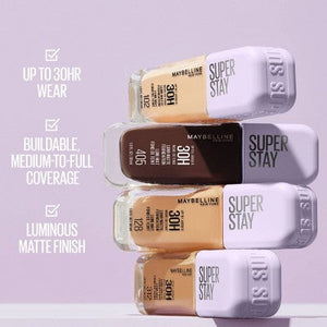 Maybelline Super Stay Up to 30HR Wear Lumi-Matte Liquid Foundation 120 1 fl oz - Imperfect Container