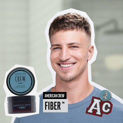 American Crew Men's High Hold and Low Shine Hair Fiber 3oz