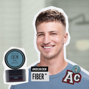 American Crew Men's High Hold and Low Shine Hair Fiber 3oz