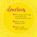 Jergens Natural Glow Instant Sun Drops Tanners 1 fl oz