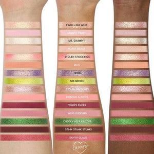 ColourPop x How the Grinch Stole Christmas 15 Pan Eyeshadow Palette 0.63oz - Missing Box