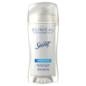 Secret Clinical Strength Completely Clean Invisible Antiperspirant 2.6oz