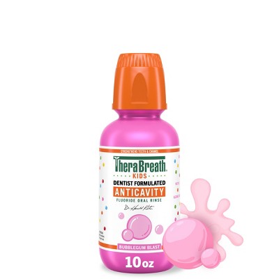 TheraBreath Kids Bubble Gum Mouthwash 10oz
