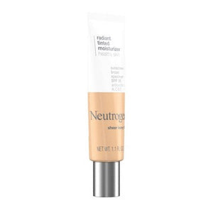 Neutrogena Healthy Skin Radiant Tinted Facial Lightweight Moisturizer with Vitamins A, C, & E, SPF 25 Sheer Fair 20