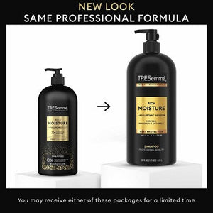 Tresemme Rich Moisture Hydrating Shampoo with Pump for Dry Hair 39 fl oz