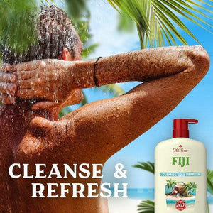 Old Spice Men's Body Wash Fresh Tropical Scent 30 fl oz - Imperfect Container