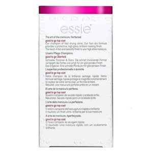 essie Good to Go Top Coat fast dry and shine 0.46 fl oz - Imperfect Box